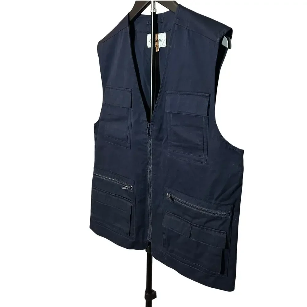 Vintage Gerzon Navy Technical Multi-Pocket Utility Gorpcore Vest